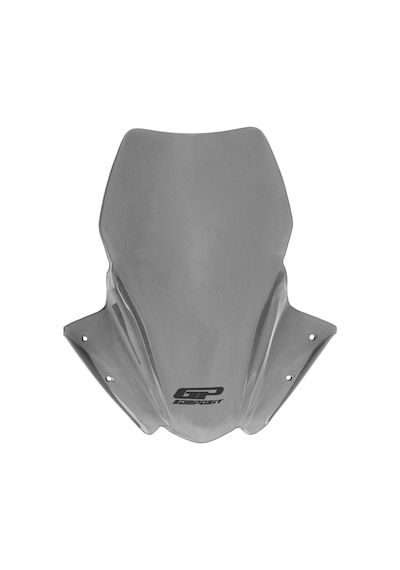 GP Kompozit Triumph Street Triple 2017-2024 Uyumlu Ön Cam Füme 44 cm