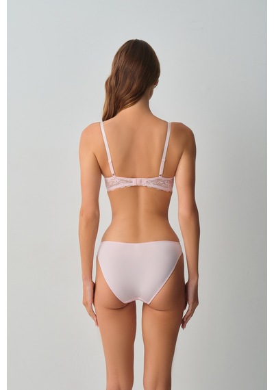 Suwen Floral Dantelli Slip Külot Wsl10210194077 Pembe