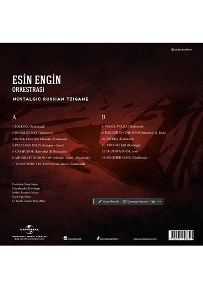 Esin Engin - Nostalgic Russian Tzigane Plak
