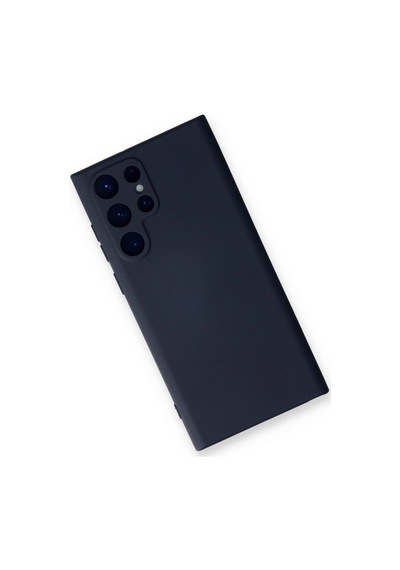 Samsung Galaxy S24 Ultra Kılıf Nano İçi Kadife Silikon - Lacivert