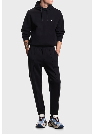 Emporio Armani Logolu Pamuk Karışımlı Kapüşonlu Sweat Erkek Sweat Em004531 Af10013 Ub118 Lacivert Emporio Armani Logolu Pamuk Karışımlı Kapüşonlu Sweat Erkek Sweat Em004531 Af10013 Ub118 Lacivert