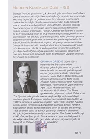 İstanbul Treni: Modern Klasikler Dizisi - 128