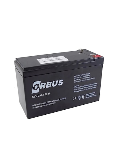 Orbus 12v 9 Ah Akü Kuru Tip (büyük Fişli) (150*65*90) (2.60 Kg) N11.8656