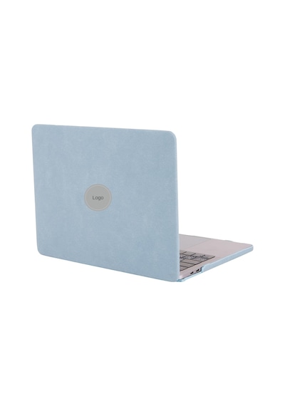 Macbook Air 13 İnç Kılıf Mavi Kumaş Kaplama, Sert Kapak Koruyucu, İnce Hafif Tasarım, A1369 A1466 Uyumlu Belirtilmemiş