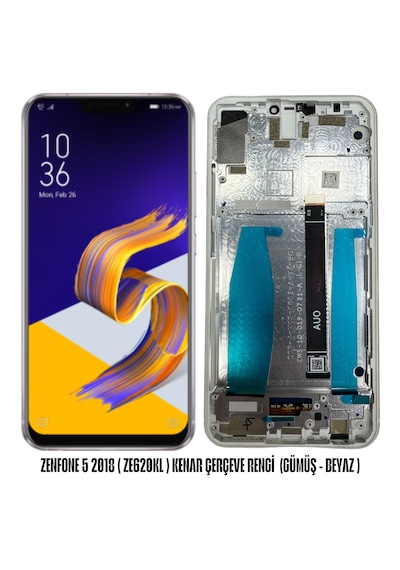 Asus Zenfone 5 2018 Ze620kl Lcd Ekran Dokunmatik Çıtalı