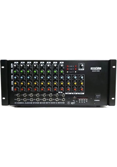 Lastvoice Gold-2500 Stereo Cami Anfisi 2X500 Watt Ekho Ve Reverbl