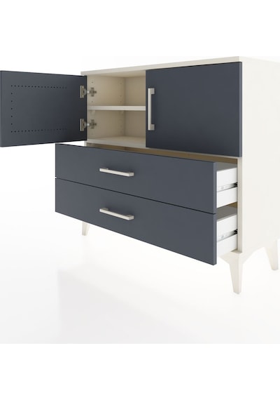 Arges Şifonyer 2 Raflı 2 Çekmeceli 2 Kapaklı 88x30x80 Aytaşı-... Aytaşı Arges Şifonyer 2 Raflı 2 Çekmeceli 2 Kapaklı 88x30x80 Aytaşı-... Aytaşı