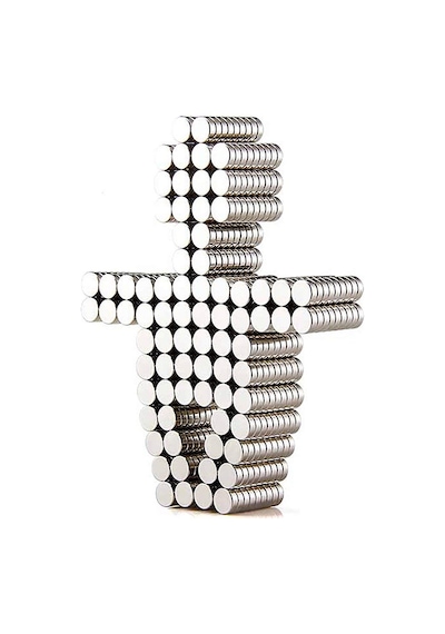 150 Adet Çap 6Mm X Kalınlık 2Mm Yuvarlak Güçlü Neodyum Mıknatıs N11.2590