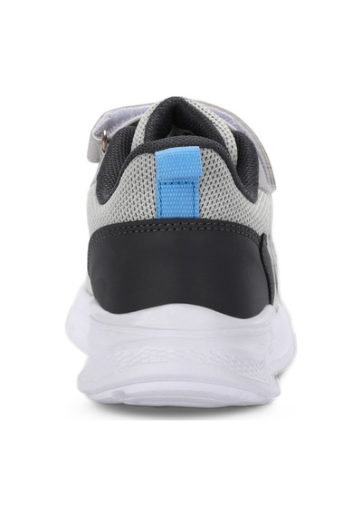 Slazenger Flarex Unisex Çocuk Cırt Cırtlı Gri / Koyu Gri Günlük Spor Ayakkabısı