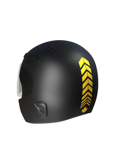 2 Adet Sport Kask, Araba Ayna Yaldızlı Gold Kask Sticker Çınar Extreme