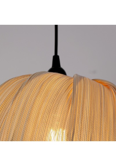 Meltem 32x32 Cm. Gradyan Bambu Avize Bej