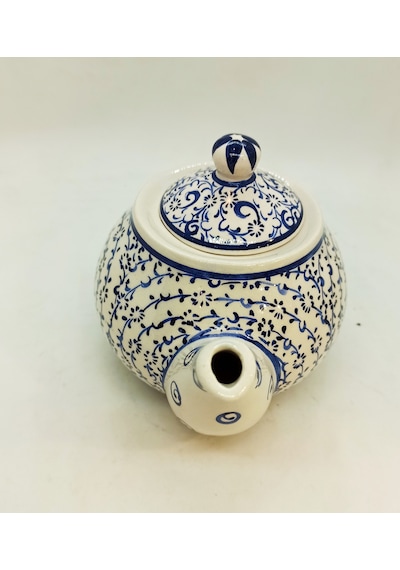 Dost Art Hediyelik El Yapımı Seramik Demlik Çok Renkli