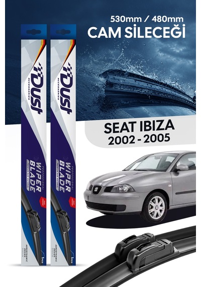 Seat Ibiza Silecek Takımı 2002-2005 Uyumlu 530mm/480mm