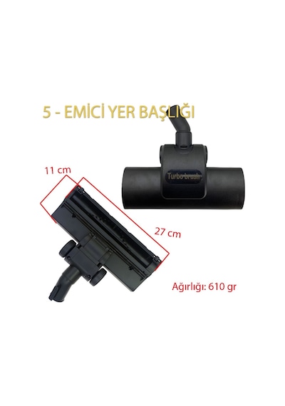 Arnica Tesla - Tesla Premium Süpürge Emici Yer Başlığı