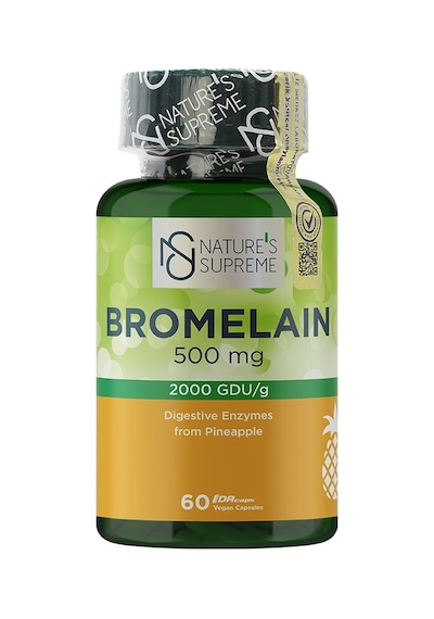 Natures Supreme Bromelain 60 Kapsül