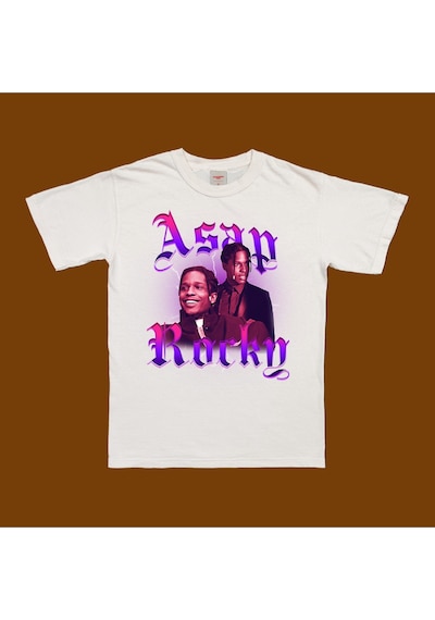 Flood Of Style Asap Rocky Tişört Siyah
