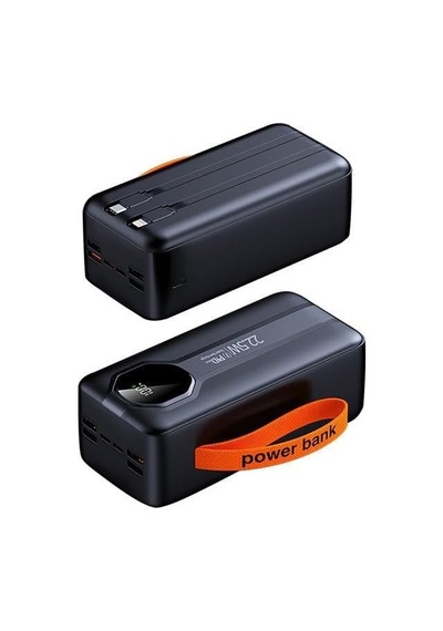 50.000 Mah Pd 22,5w Hızlı Şarj Kendinden Kablolu Taşınabilir Powerbank Pb-80