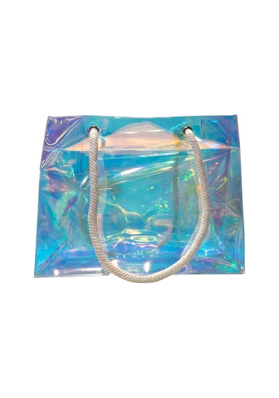 Rm Promosyon R&m Promosyon Su Geçirmez Şeffaf Pvc Kadın Plaj Ve Omuz Çantası - Kalın Halat Saplı Deluxe Plaj Çantası Hologram Hologram Rm Promosyon R&m Promosyon Su Geçirmez Şeffaf Pvc Kadın Plaj Ve Omuz Çantası - Kalın Halat Saplı Deluxe Plaj Çantası Hologram Hologram