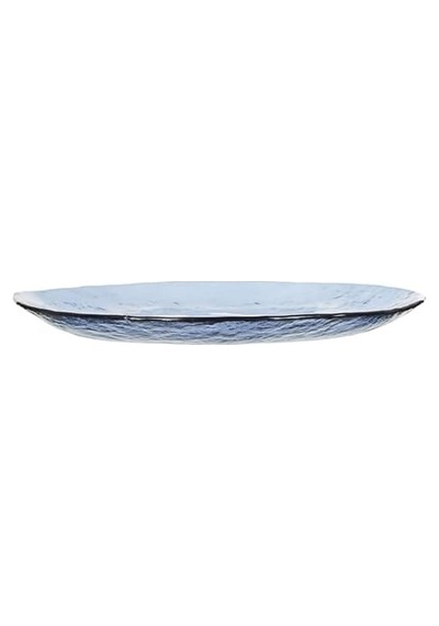Dune Pasta Tabağı, Mavi/ 21 Cm Açık Gri