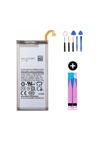 Samsung Galaxy J6 2018 J600f Uyumlu A Kalite Batarya Pil + Montaj Seti