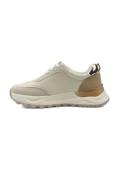 Lumberjack Staffler 6fx Kadın Bej Spor Ayakkabı - 102159289