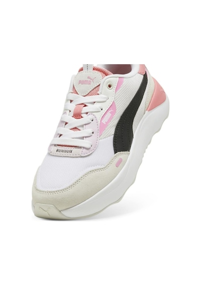 Puma  Runtamed Platform Kadın  Gri - Pembe Sneaker