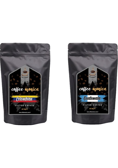 Coffeemonica Colombian + Guatemala Öğütülmüş Filtre Kahve 2 x 250 G