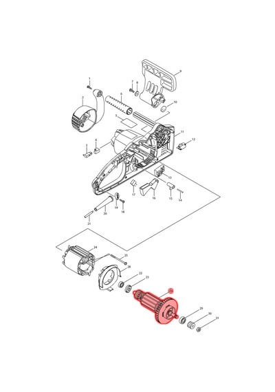 Makita UC4020A Endüvi Ürün Kodu 513713-9