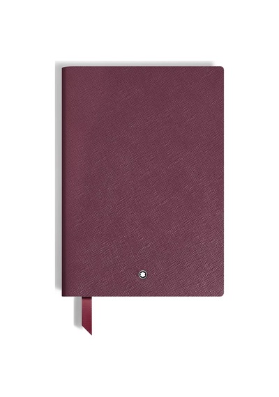 Montblanc Sartorial Deri Bordo Orta Boy Defter 134777