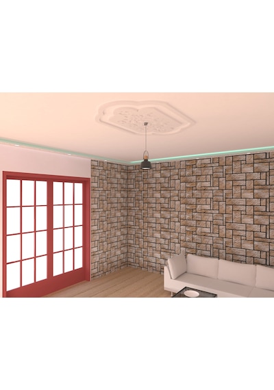 Motifpiyer Lamba Tavan Göbeği DC-52 Dikgörtgen 125 x 86 CM