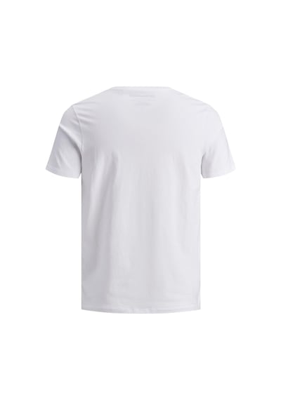 Jack & Jones Jjeorganıc Basıc Tee Ss O-neck Noos White-white Beyaz