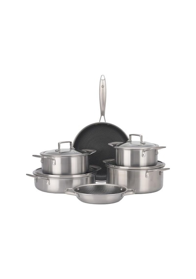 Maxx Doria Steel Fusion 10 Parça Tencere Takımı Pa3005 Metal