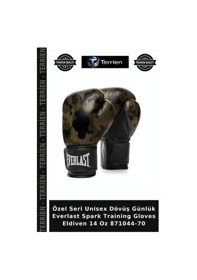 Özel Seri Unisex Dövüş Günlük Everlast Spark Training Gloves Eldiven 14 Oz 871044-70 Çok Renkli