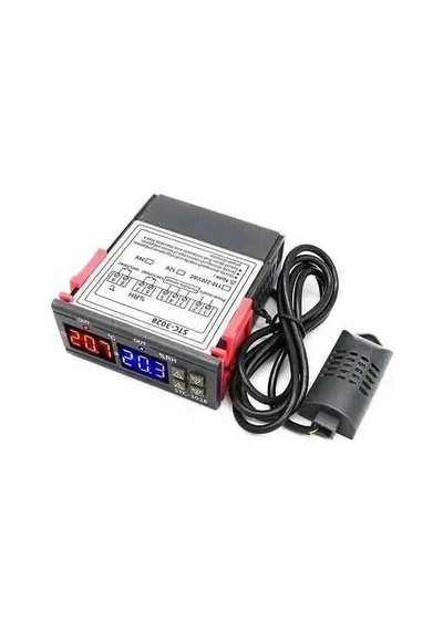Stc-3028 Ac110-220v Lcd Ekran Nem Sıcaklık Kontrol Modülü