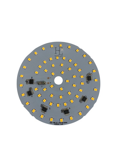 220 Volt 50 Watt Smd 2835 Ledli Hazır Projektör Ledi Gün Işığı Yuvarlak Pcb Avize Ledi