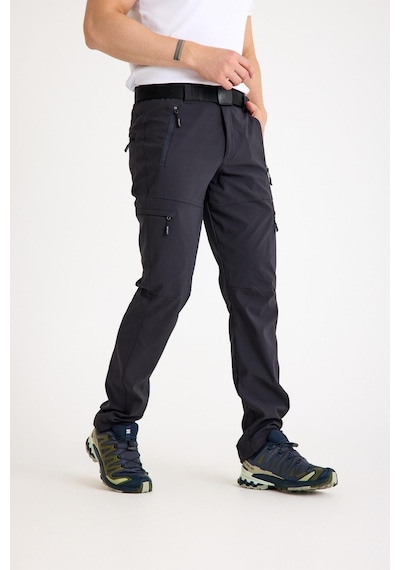 Q&steinbock Afythos Erkek Outdoor Pantolon-polarlı-31313 Koyu Gri