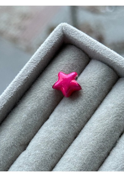 Pembe Yıldız Charm Asafaccessory