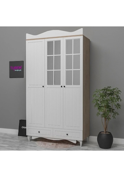 Membran Soft Gardırop Mdf Beyaz Membran Soft Gardırop Mdf Beyaz