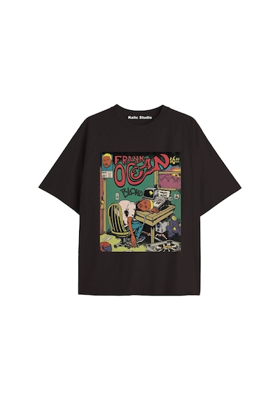 Kalic Studio Unisex Erkek Kadın Blond Frank Ocean Siyah T-shırt Franksiyah9 Kalic Studio Unisex Erkek Kadın Blond Frank Ocean Siyah T-shırt Franksiyah9
