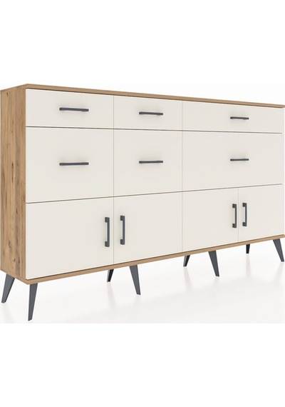 Arges Konsol Tek Raflı 6 Çekmeceli 4 Kapaklı 176x30x99 Çam-aytaşı Aytası - Atlas Çam Arges Konsol Tek Raflı 6 Çekmeceli 4 Kapaklı 176x30x99 Çam-aytaşı Aytası - Atlas Çam