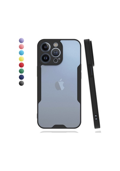 Apple Uyumlu iPhone 13 Pro Max Kılıf Platin Matte Silikon Arka Kapak