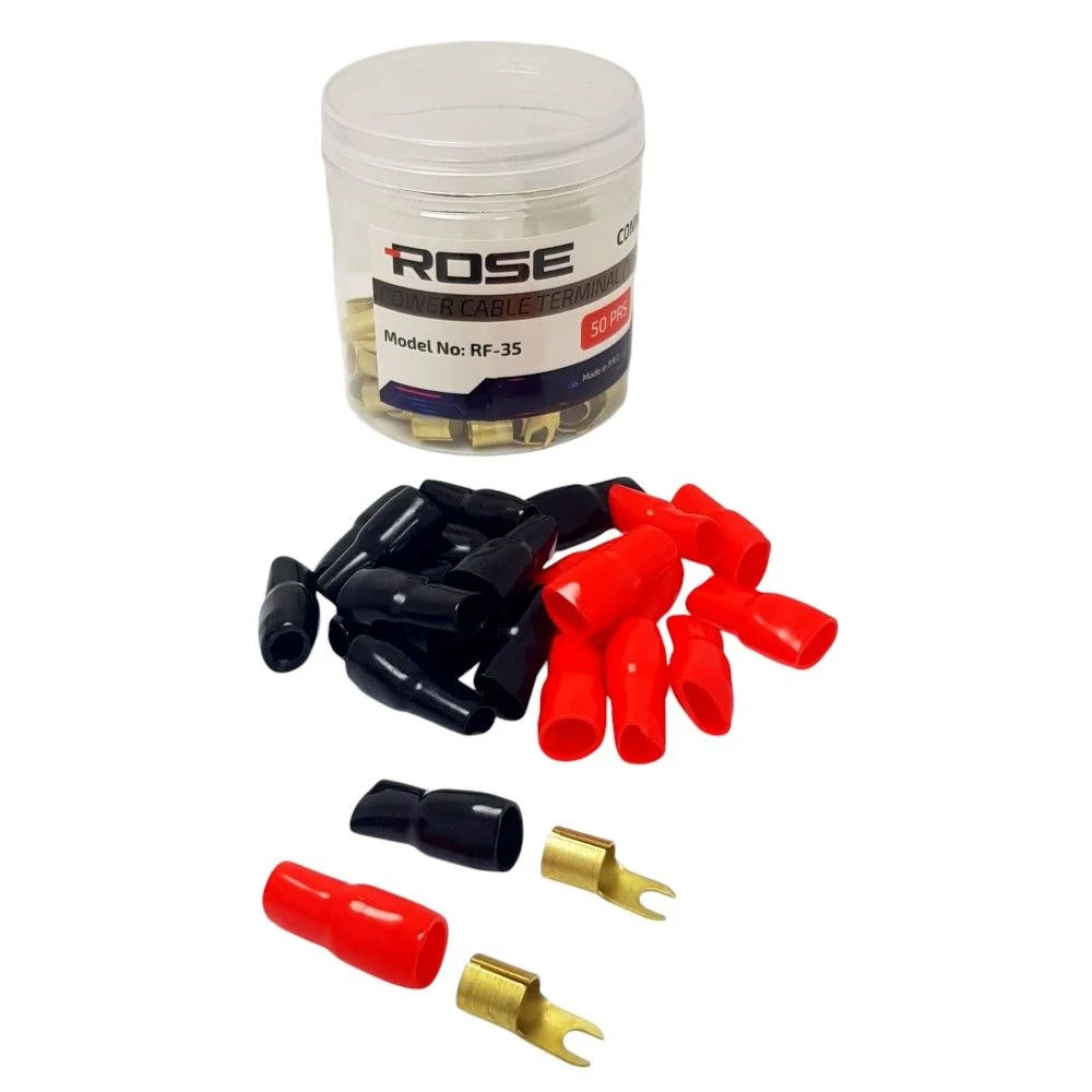 Rose 10mm Power Terminal Kılıflı Kablo Ucu
