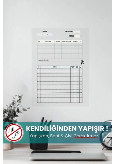 Pomodoro Tekniği Planlayıcı, Sihirli Kağıt, Ders Planlayıcı, İş Planlayıcı, Süresiz Planlayıcı