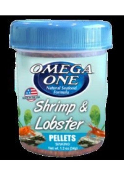 Omega One Shrimp & Lobster Pellets 34gr