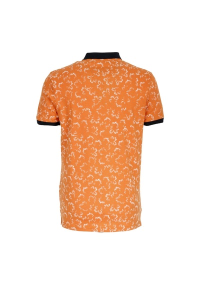 Erkek Turuncu Slim Fit Polo Yaka Baskılı %100 Pamuk Kol Ribanalı T-shirt Jeans 1997-turuncu Turuncu Erkek Turuncu Slim Fit Polo Yaka Baskılı %100 Pamuk Kol Ribanalı T-shirt Jeans 1997-turuncu Turuncu