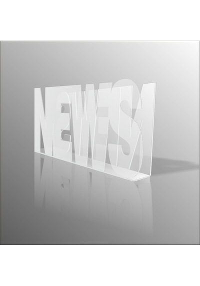 News Yazılı 40X25 CM Dergilik Broşürlük İnsörtlük Gazetelik Şeffaf