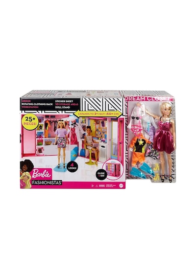 Barbie'nin Rüya Dolabı Oyun Seti  Gbk10