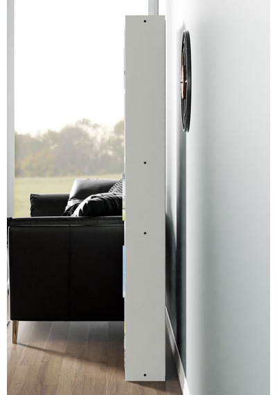 Kts2 Modern Kitaplık / 5 Raflı - 60x180 Cm - Beyaz