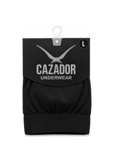 Cazador Erkek Boxer Düz Siyah