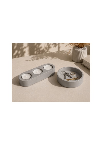 Taş Tozu Dekoratif Organizer Ve 3'lü Tealight Mumluk Seti Takılık, Anahtarlık, Ev Dekoru 3 Adet Tealight Mum Hediyeli Gri - 902046077 Gri - 902046077 Taş Tozu Dekoratif Organizer Ve 3'lü Tealight Mumluk Seti Takılık, Anahtarlık, Ev Dekoru 3 Adet Tealight Mum Hediyeli Gri - 902046077 Gri - 902046077